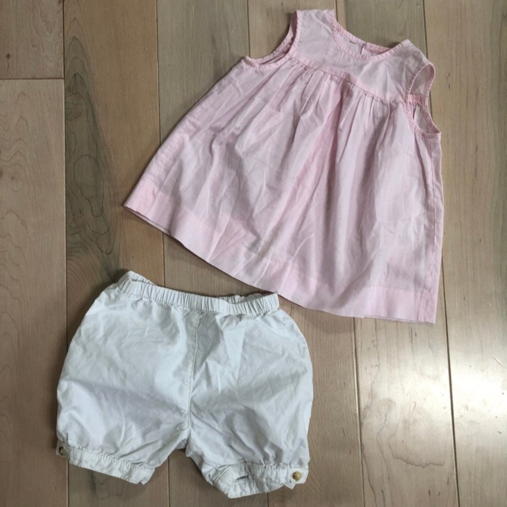 Bonpoint top bubble shorts